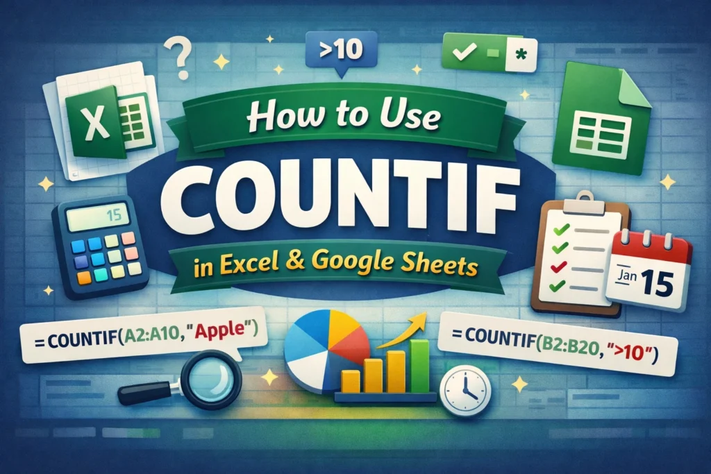 countif formula