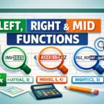 left, right, and mid functions
