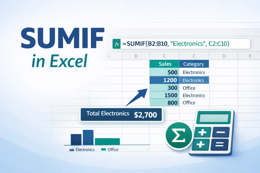 excel sumif