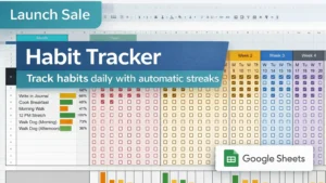 Habit Tracker Template