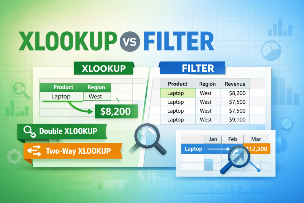xlookup vs filter comparison