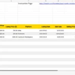 excel resller inventory spreadsheet