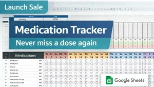 Medication Tracker Template