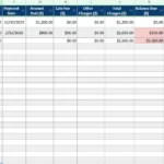 rental ledger template