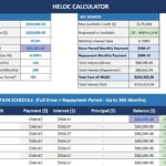 heloc loan calculator spreadsheet