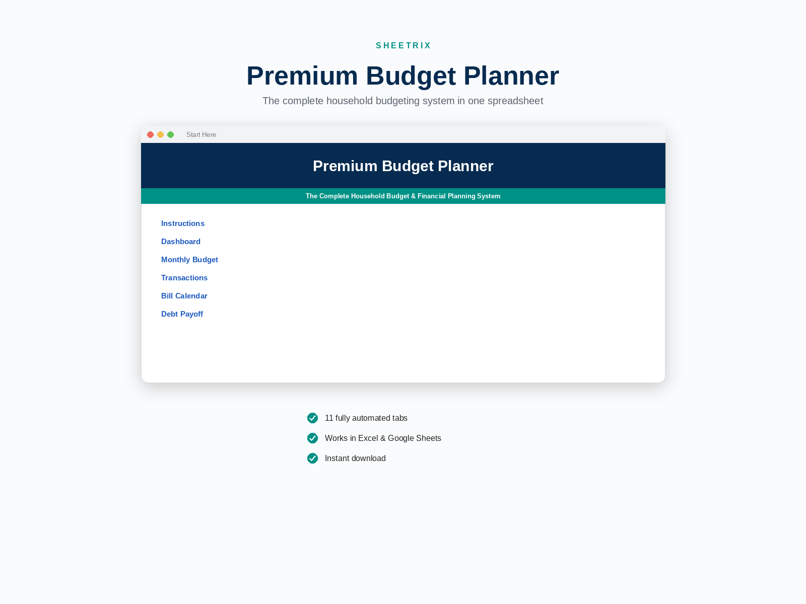 Budget Planner