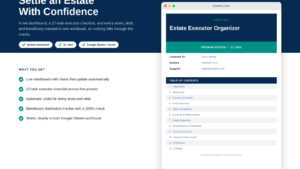 Estate Executor Organizer